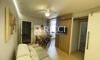 Imagem 2: Apartamento à venda em Santos-SP: 2 quartos, 2 salas, 1 banheiro, 1 vaga, 52,31m² na Pompé