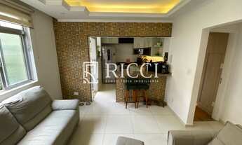 Imagem 3: Apartamento à venda em Santos-SP, bairro Marapé: 2 quartos, 1 sala, 1 banheiro, 1 vaga, 52