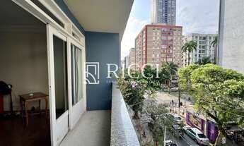 Imagem 2: Apartamento à venda no Gonzaga, Santos-SP: 3 quartos, 3 salas, 3 banheiros, 1 vaga, 147,98