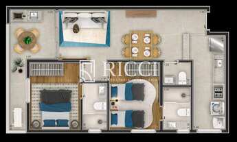 Imagem 2: Empreendimento Novo no Marapé com 2 Suítes