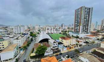 Imagem 3: Apartamento à venda em Santos-SP: 2 quartos, 1 suíte, 1 sala, 2 banheiros, 1 vaga de garag