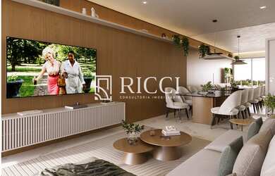 Imagem 2: Lançamento em Santos-SP, 3 quartos, 3 suítes, 2 salas, 4 banheiros, 2 vagas, no Boqueirão