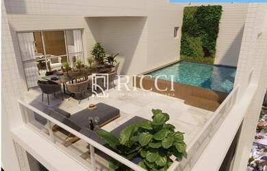 Imagem 2: Lançamento em Santos-SP, cobertura 4 suítes Boqueirão