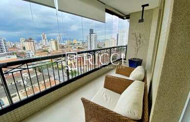 Imagem 7: Apartamento de luxo à venda em Santos-SP: 3 quartos, 3 suítes, 3 salas, 5 banheiros, 3 vag