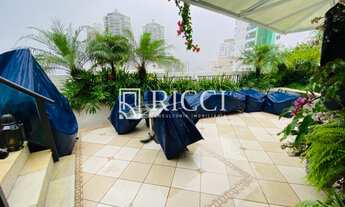 Imagem 6: Imponente cobertura de luxo com 6 quartos na Ponta da Praia, Santos-SP: 3 suítes, 4 salas