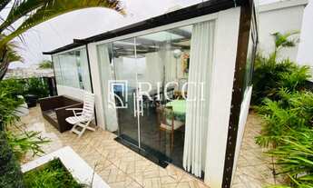 Imagem 5: Imponente cobertura de luxo com 6 quartos na Ponta da Praia, Santos-SP: 3 suítes, 4 salas