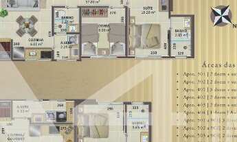 Imagem 4: Raridade! Apartamento de 1 dormitório com box vista para i mar