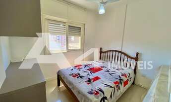 Imagem 6: Lindo apto mobiliado, com 2 dorm, suíte, sacada de frente com churrasqueira e vista para o