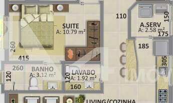 Imagem 4: Oportunidade de Negócio: Apto Sacada de Frente - Entrada de 50% e Saldo em 36 x