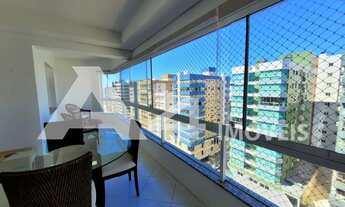 Imagem 6: Lindo Apto Mobiliado Sacada de Frente com Vista para o Mar e Serra