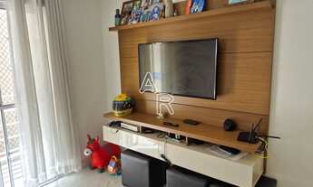 Imagem 5: Apartamento região central de Cotia com varanda piso em porcelanato, vaga, condomínio com