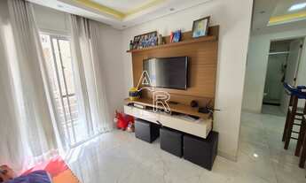 Imagem 4: Apartamento região central de Cotia com varanda piso em porcelanato, vaga, condomínio com