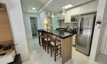 Imagem 6: Apartamento região central de Cotia com varanda piso em porcelanato, vaga, condomínio com