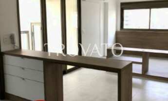 Imagem 4: Apartamento Studio Mobiliado para alugar, 1 vaga, ar condicionado, 44,74m2, metrô Klabin