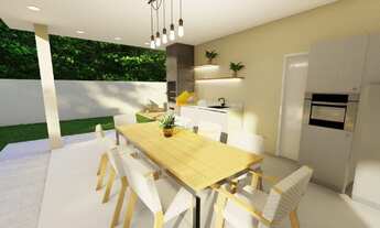 Imagem 7: CASA LINEAR EM ALTO PADRÃO COM 3 SUÍTES A VENDA NO CONDOMÍNIO ALPHAVILLE 3 EM RIO DAS OSTR