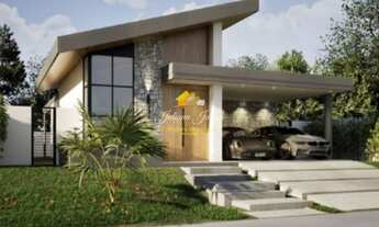 Imagem 2: CASA LINEAR EM ALTO PADRÃO COM 3 SUÍTES A VENDA NO CONDOMÍNIO ALPHAVILLE 2 EM RIO DAS OSTR