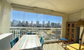 Imagem 4: Apartamento à venda na Vila Cordeiro, SP: 1 quarto, 1 suíte, 1 banheiro, 54m² de área. Ven