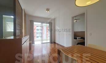 Imagem 2: Apartamento para locação na Cidade Monções, 1 quarto, 1 vaga, 47m²