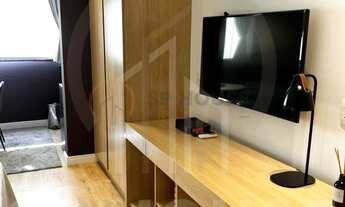 Imagem 1: Stúdio, mobiliado, lazer, 1 vaga, próximo ao metrô, ótima localização