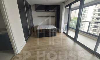 Imagem 3: Apartamento no Campo Belo, 1 quarto, 1 banheiro, ar condicionado, semi mobiliado,1 vaga d