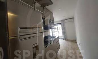 Imagem 2: Apartamento no Campo Belo, 1 quarto, 1 banheiro, ar condicionado, semi mobiliado,1 vaga d