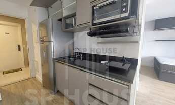 Imagem 5: Apartamento no Campo Belo, 1 quarto, 1 banheiro, ar condicionado, semi mobiliado,1 vaga d