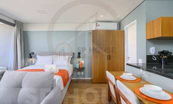 Imagem 6: Apartamento mobiliado a venda Pinheiros, 1 quarto, 1 vaga, 37,09m²