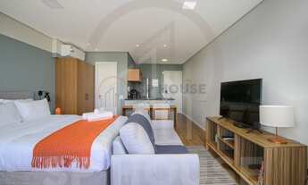 Imagem 2: Apartamento mobiliado a venda Pinheiros, 1 quarto, 1 vaga, 37,09m²