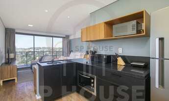 Imagem 7: Apartamento mobiliado a venda Pinheiros, 1 quarto, 1 vaga, 37,09m²