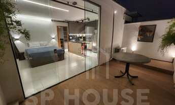 Imagem 6: Loft semi mobiliado, reformado, 1 quarto , area 30 construída e mais 16 metro area exter