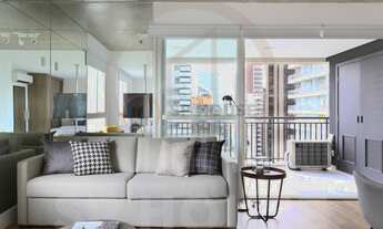 Imagem 1: Studio para alugar, Brooklin, 62 mt², mobiliado, 1 vaga e lazer