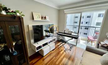 Imagem 3: Apartamento para locação no Brooklin com 2 dormitórios, 1 suíte, 1 vaga, 73m² útil