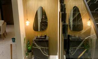 Imagem 4: Casa de Alto Padrão no Horto Villagio Florestal em Sorocaba-SP: 3 Quartos, 3 Suítes, 2 Sal