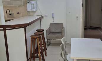 Imagem 3: Aluguel de Apartamento no Canto do Forte em Praia Grande-SP: 1 quarto, 1 sala, 1 banheiro