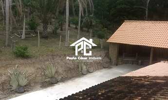 Imagem 6: Sítio com 30.008m2 com 124 metros de frente para estrada principal. Propriedade com lago