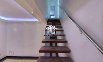 Imagem 5: Linda casa composta de sala, cozinha, pequena área externa com churrasqueira, área de serv