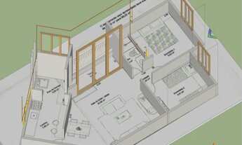 Imagem 4: 2 QUARTOS, EM CONSTRUÇÃO - EMBU DAS ARTES