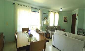 Imagem 2: Apartamento 130m², Mobiliado, 3 Dormitórios, 3 Vagas, para alugar, Vila Valparaiso, Santo