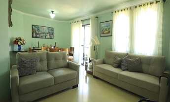 Imagem 3: Apartamento 130m², Mobiliado, 3 Dormitórios, 3 Vagas, para alugar, Vila Valparaiso, Santo