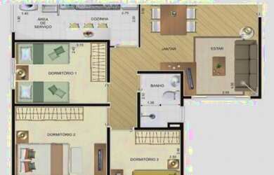 Imagem 5: APARTAMENTO À VENDA NO EDIFÍCIO TERRA AZUL - SOROCABA/SP