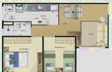 Imagem 6: APARTAMENTO À VENDA NO EDIFÍCIO TERRA AZUL - SOROCABA/SP