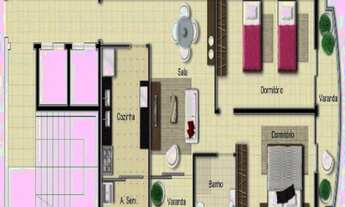 Imagem 5: Apartamento à venda em Sorocaba-SP, Jardim Vergueiro: 2 quartos, 1 suíte, 2 salas, 1 vaga