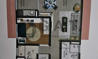 Imagem 6: Apartamento à venda em Sorocaba-SP, Parque Campolim: 2 quartos, 1 suíte, 2 salas, 1 banhei