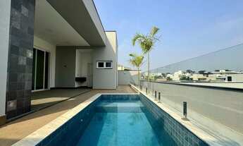 Imagem 2: Casa térrea à venda no Condomínio Alphaville Nova Esplanada 4 ? Alto padrão e vista privil