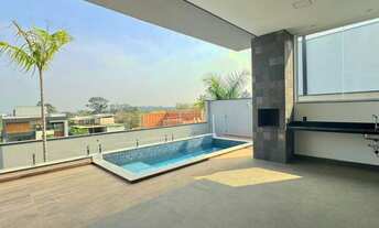 Imagem 3: Casa térrea à venda no Condomínio Alphaville Nova Esplanada 4 ? Alto padrão e vista privil