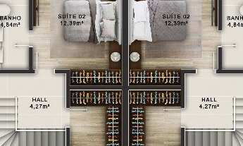 Imagem 3: Casa com 3 suítes à 300 metros da praia do Campeche - Floripa/SC