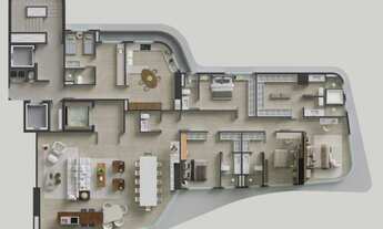 Imagem 2: Apartamento de luxo no bairro São José, Recife-PE: 4 quartos, 4 suítes, 2 salas, 5 banheir