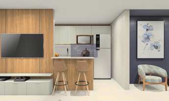 Imagem 2: Apartamento à venda em Praia Grande-SP, bairro Ocian: 2 quartos, 1 suíte, 2 vagas de garag