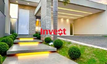 Imagem: Casa moderna, 3 quartos todos suítes, lote