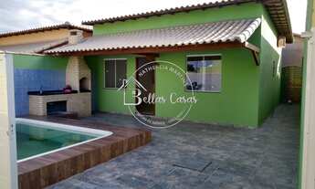 Imagem: Bela casa de 2 quartos com piscina e área